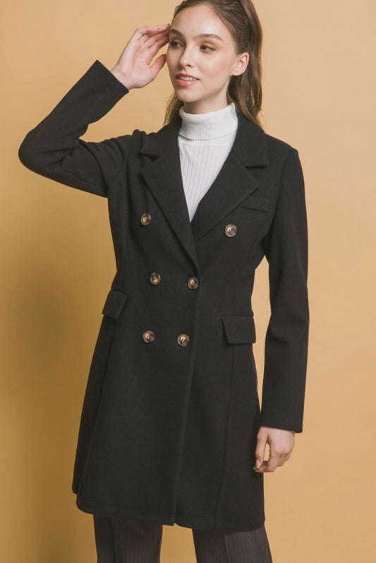 Kiana Double Button Coat