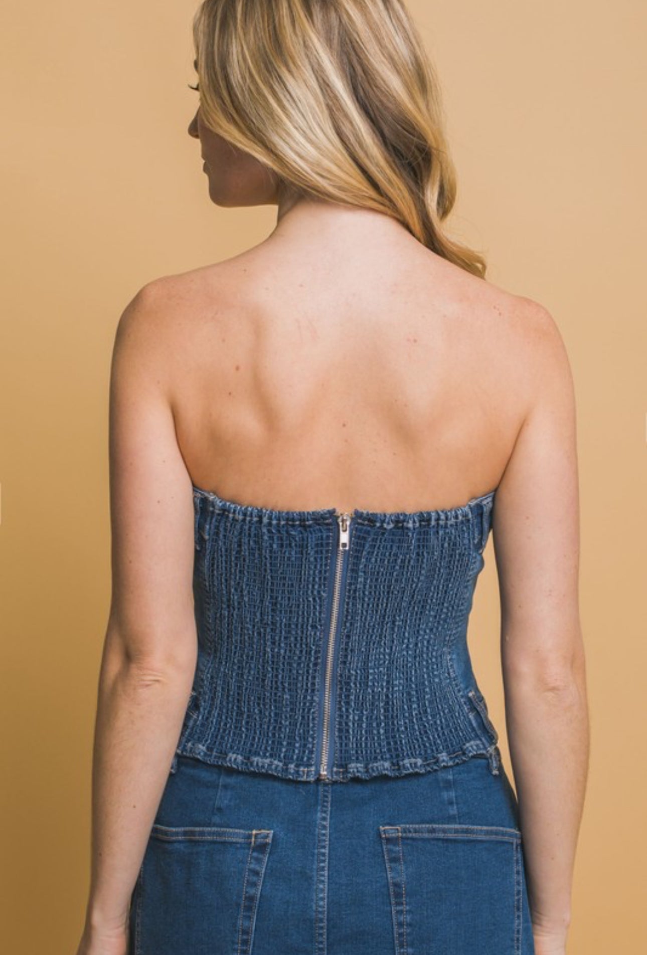 Emma Denim Blouse