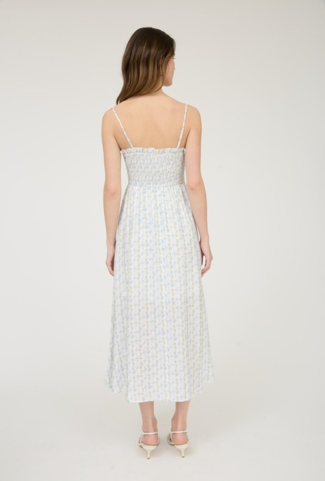 Bethany Bow Midi Dress