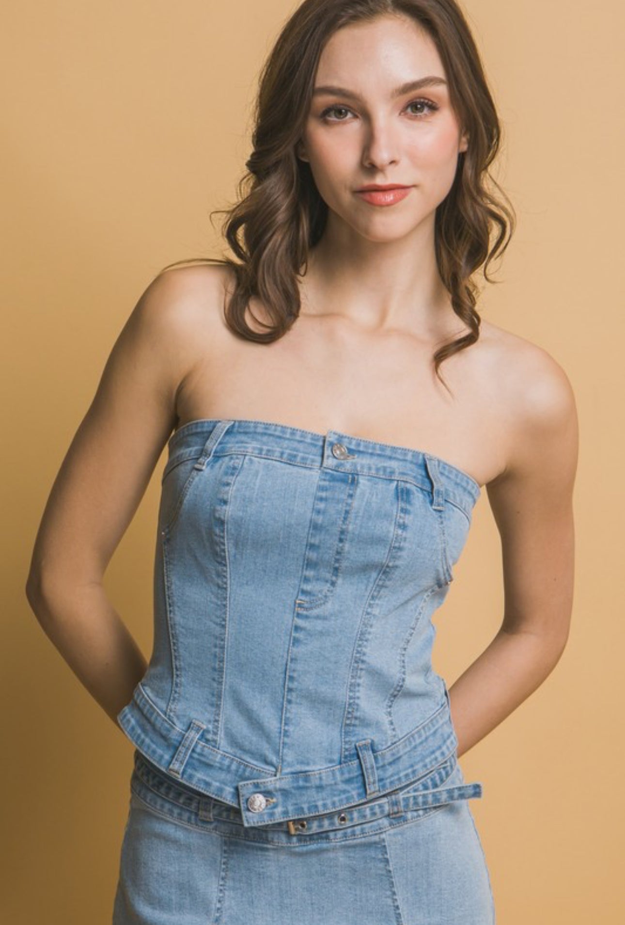 Emma Denim Blouse