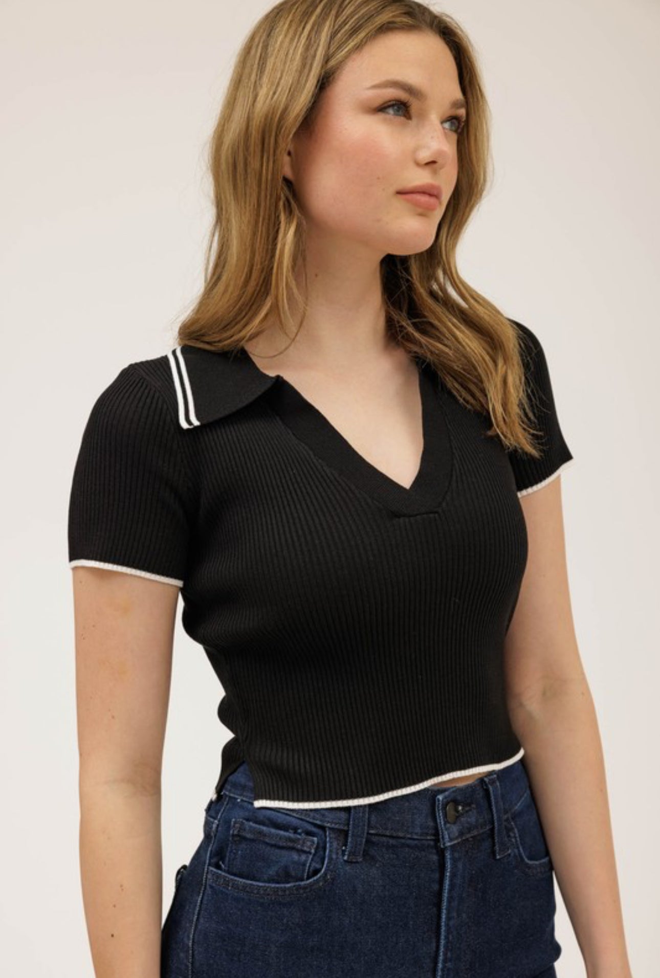 Jenna Crop Blouse