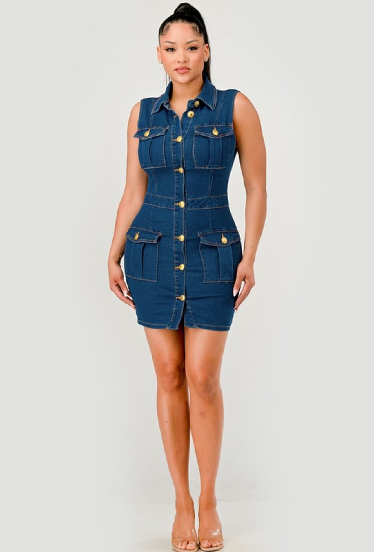 Joanna Denim Dress