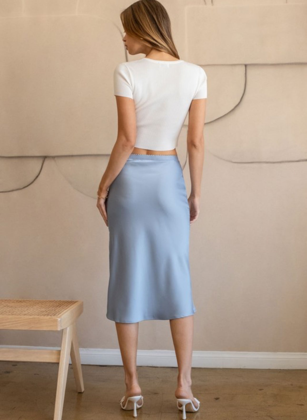 Lexxie Satin Skirt