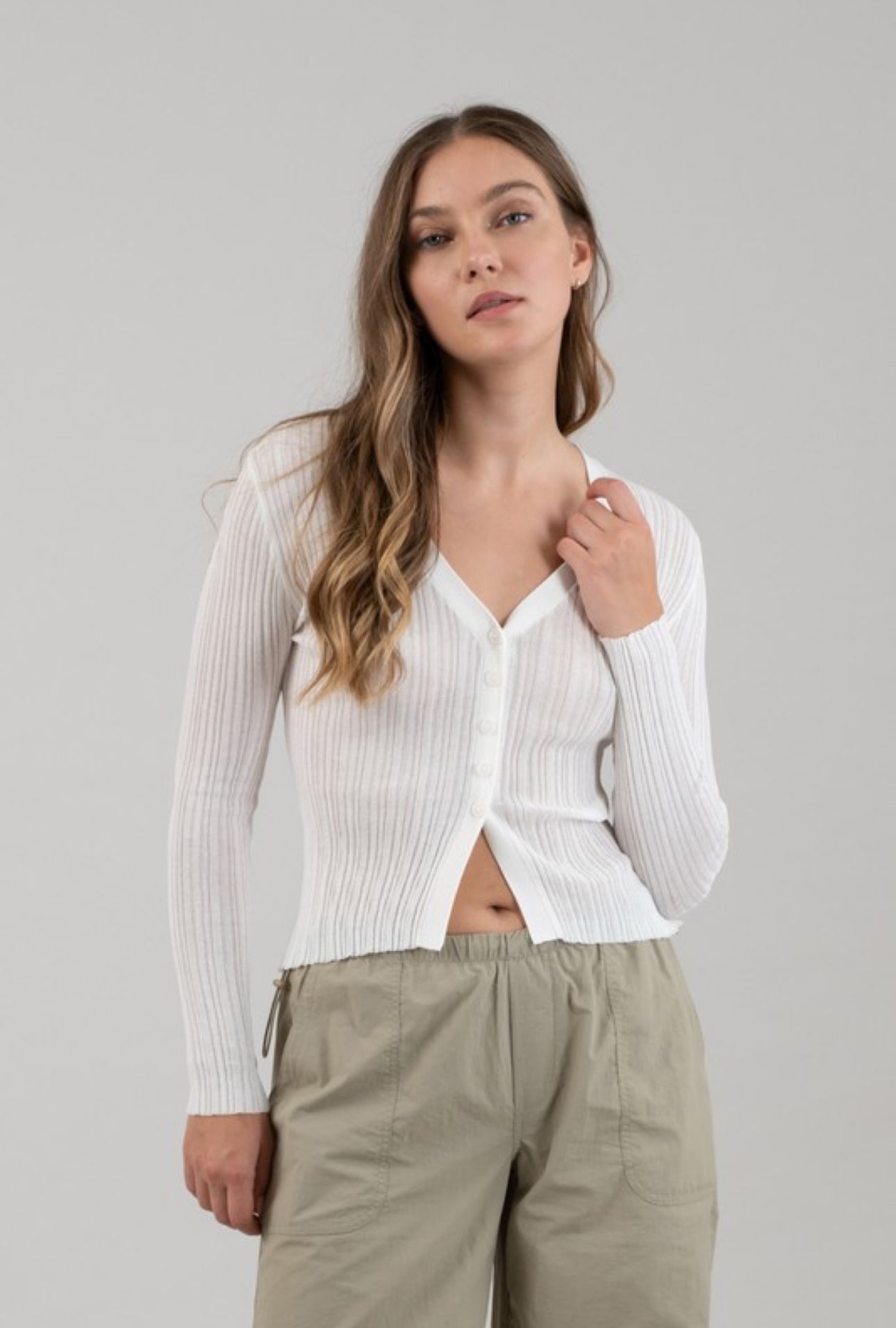 Amiri Button Cardigan