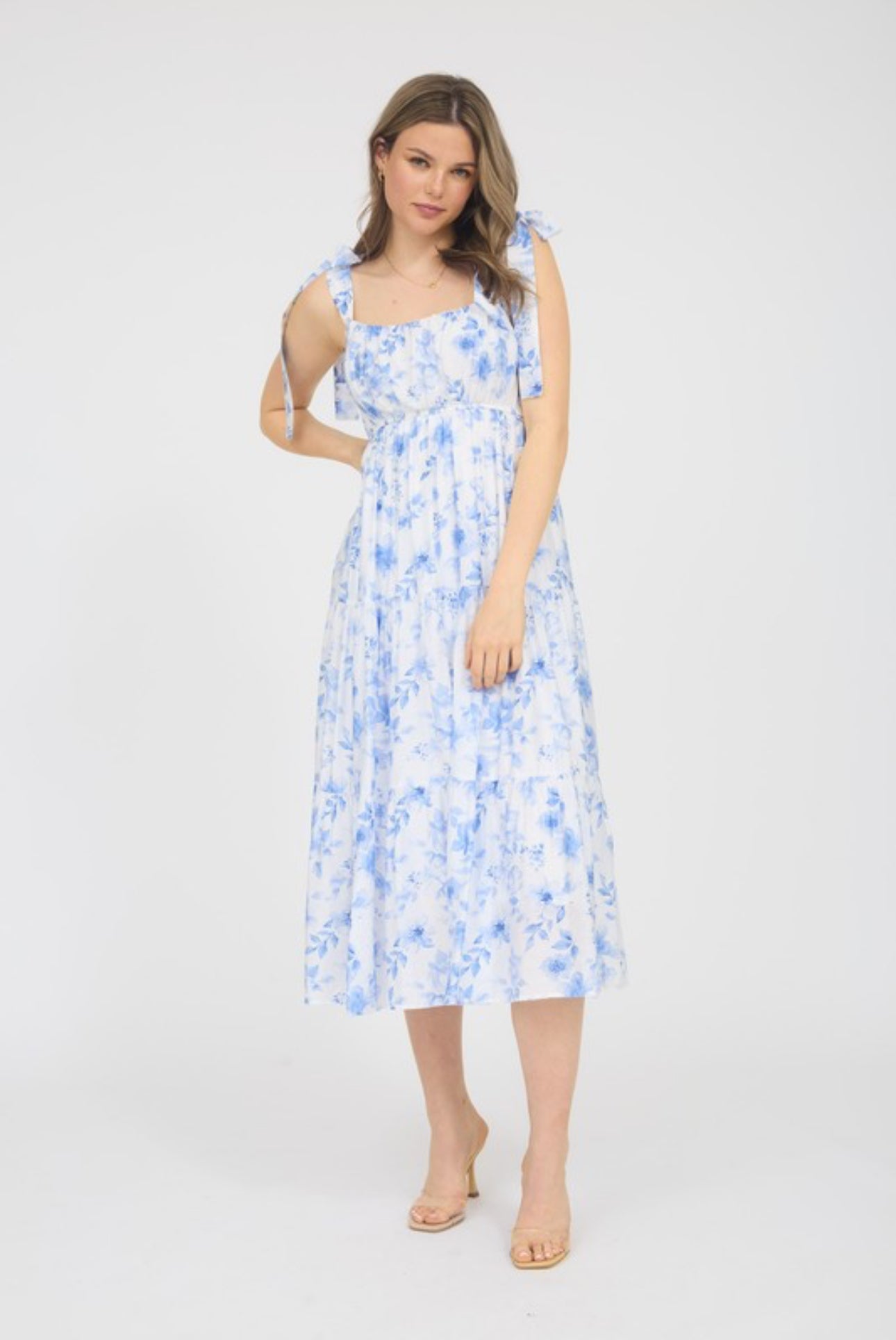 Maci Floral MIdi Dress