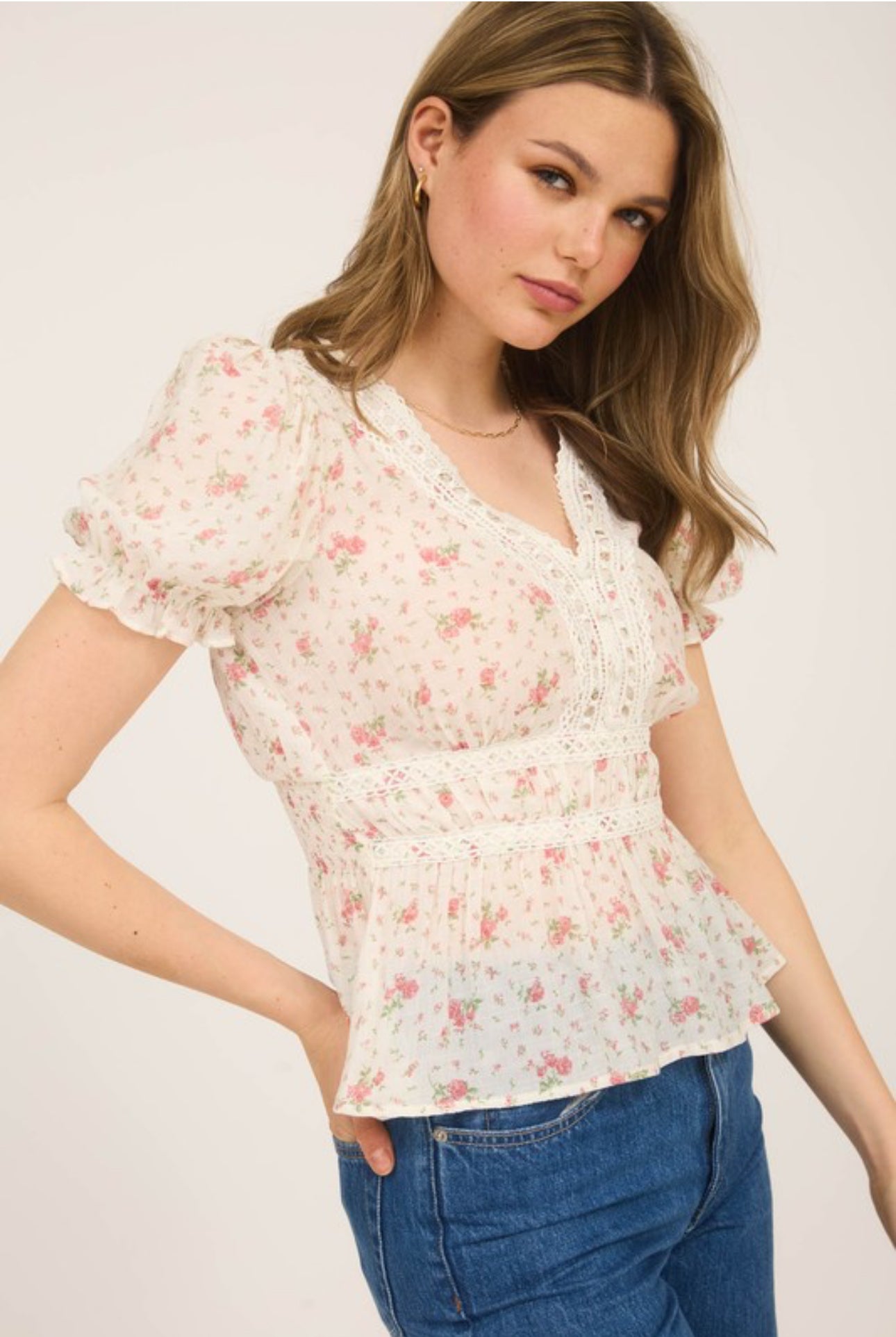 Dalayza Floral Blouse