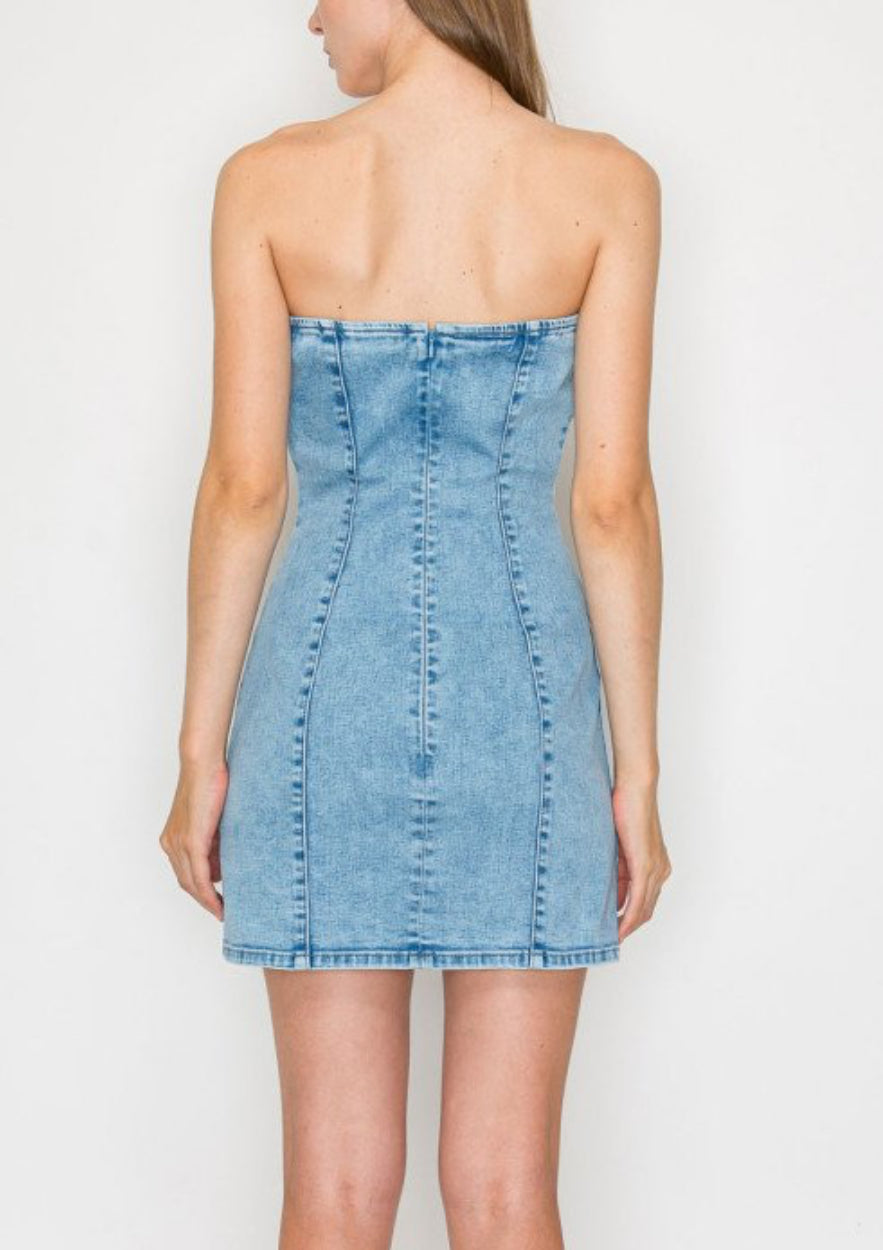 Antonella Denim Dress