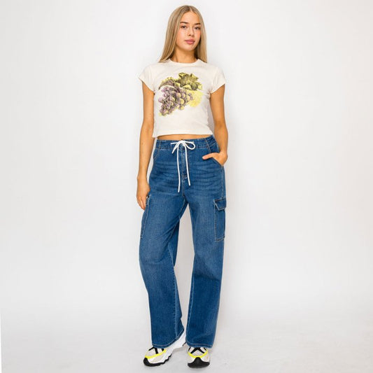 Marisol Cargo Straight Pant