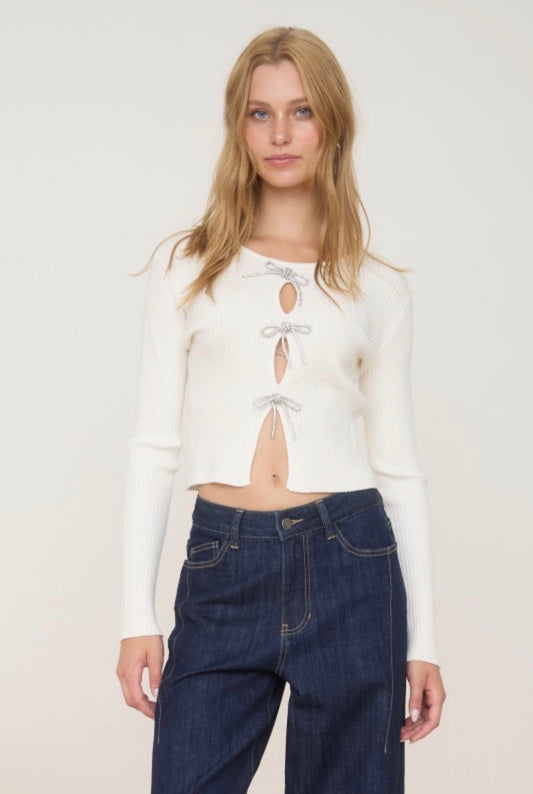 Stella Bow Sweater