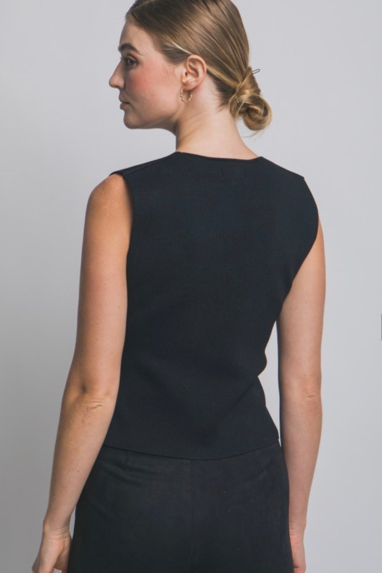 Galilea Button Front Vest