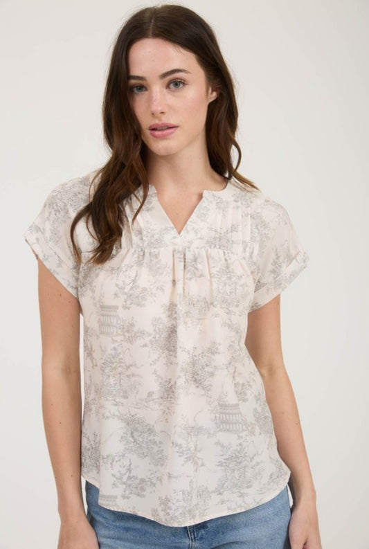 Nova Print Blouse