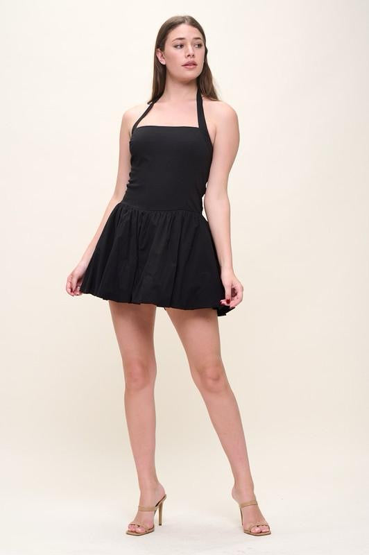 Georgina Balloon Mini Dress
