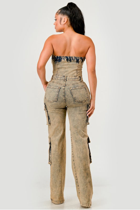 Mabel Jumpsuit Cargo