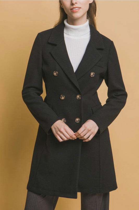 Kiana Double Button Coat