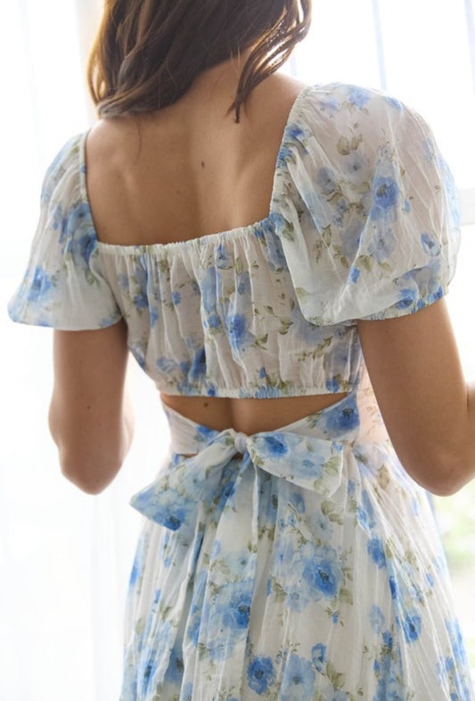 Lilian Floral Mini Dress