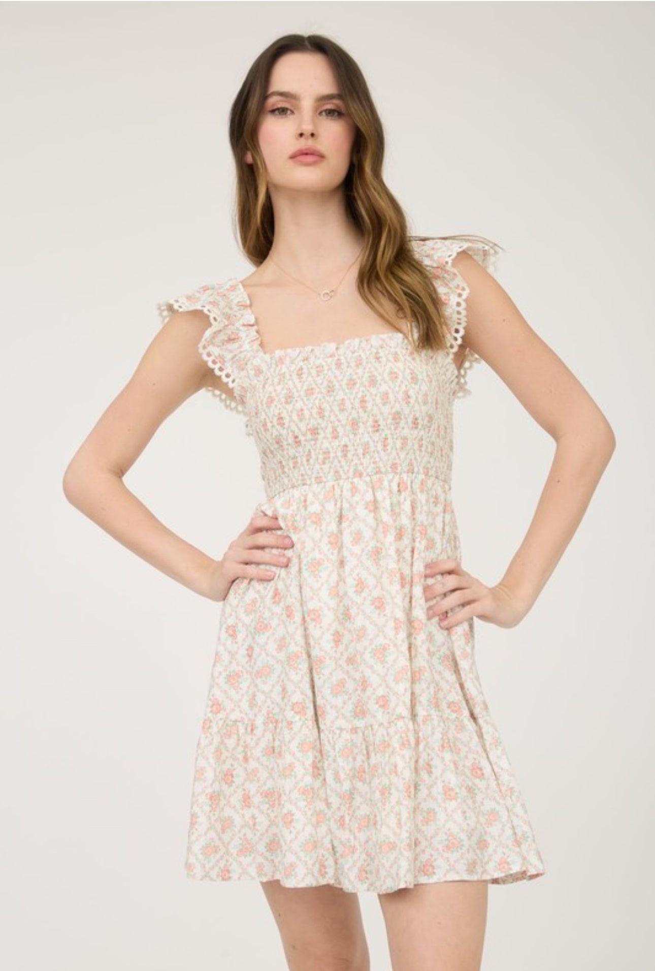 Siena Floral Mini Dress