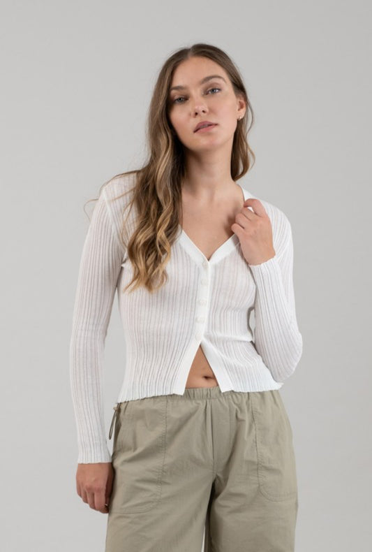 Amiri Button Cardigan