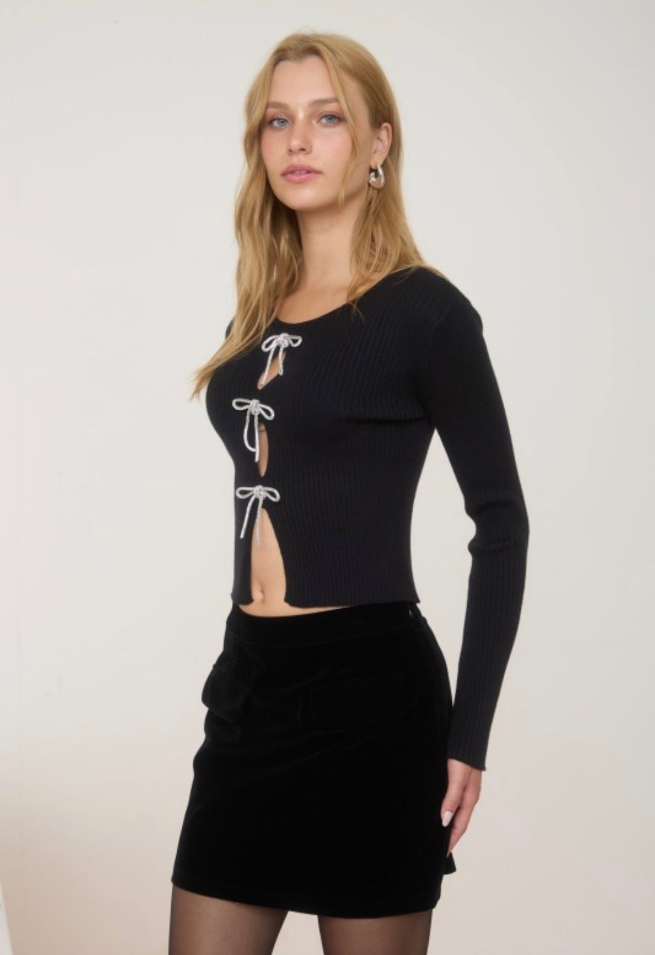 Stella Bow Sweater
