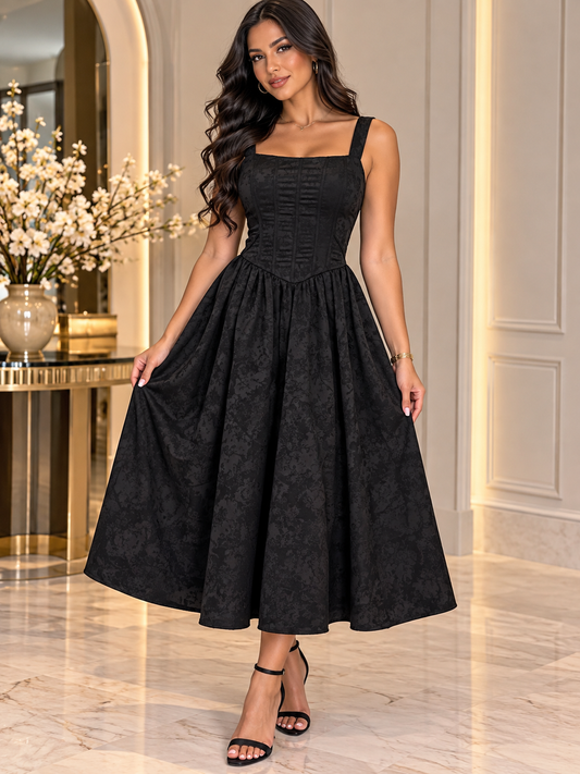 Camila Corset Midi Dress