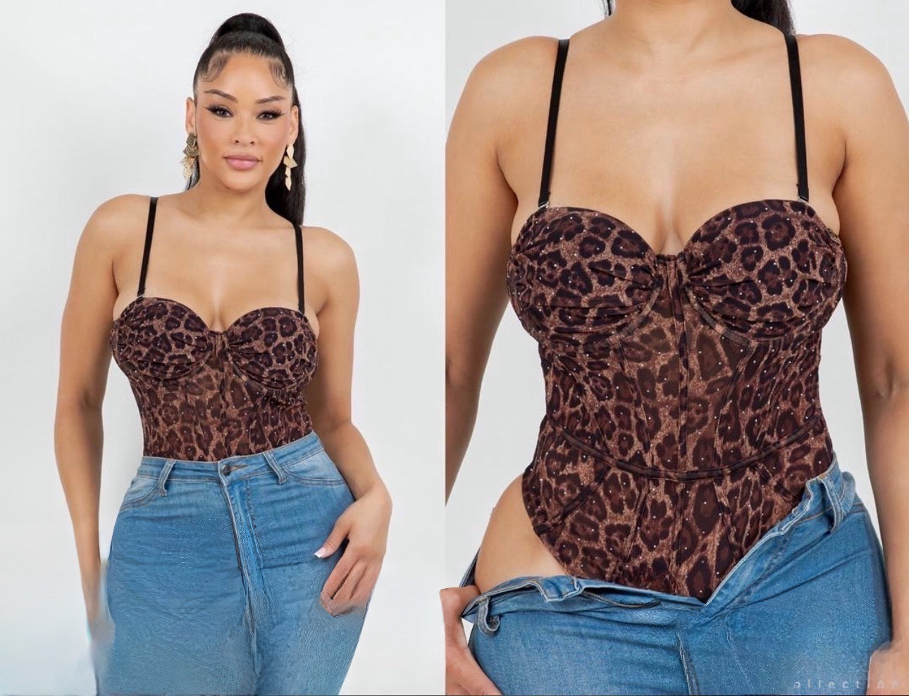 Ella Bodysuit Leopaard