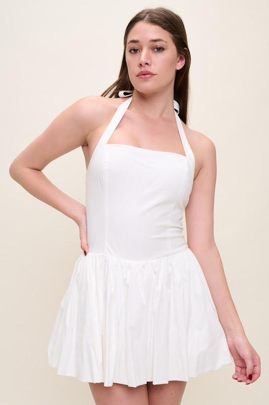 Georgina Balloon Mini Dress