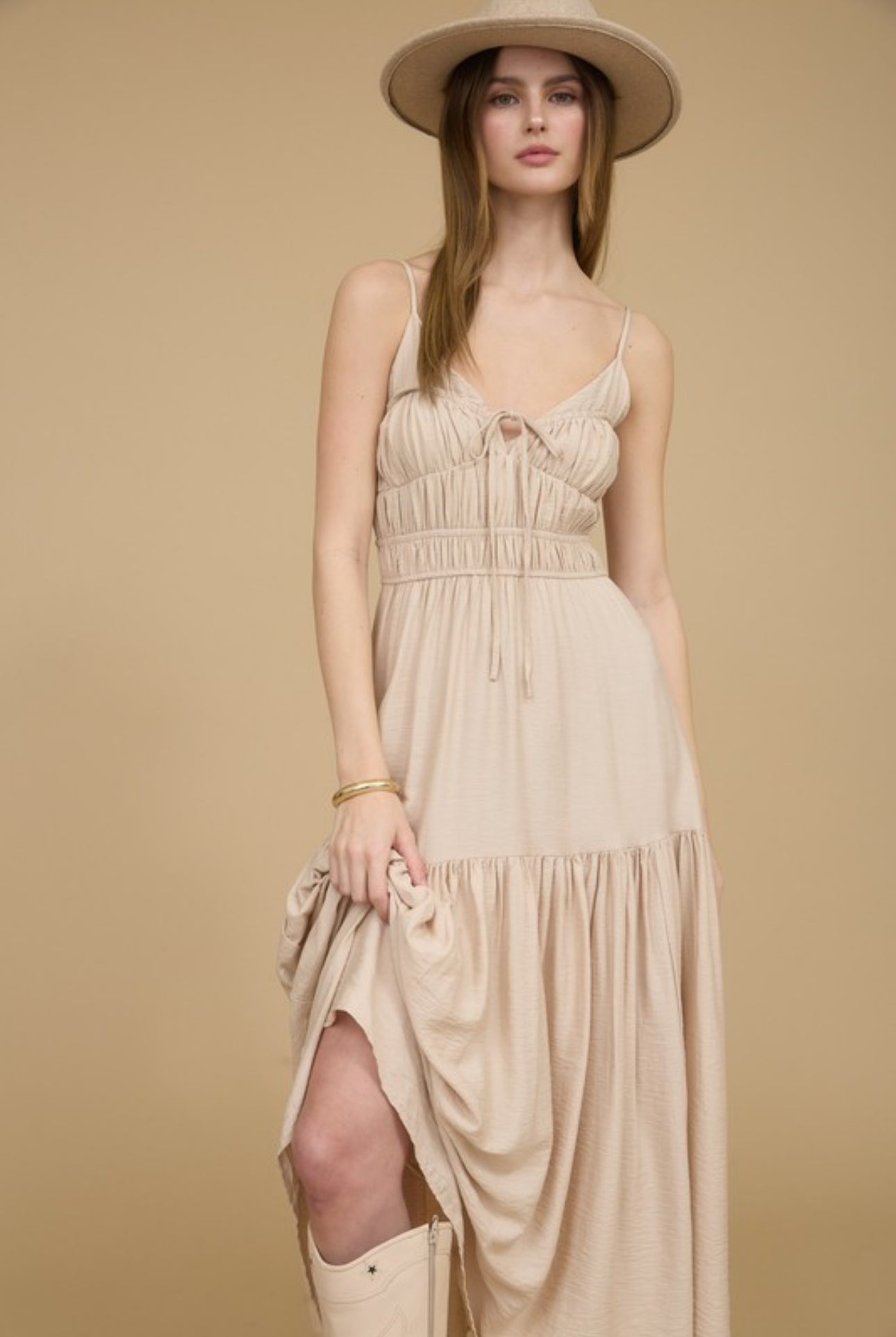 Ires Midi Dress