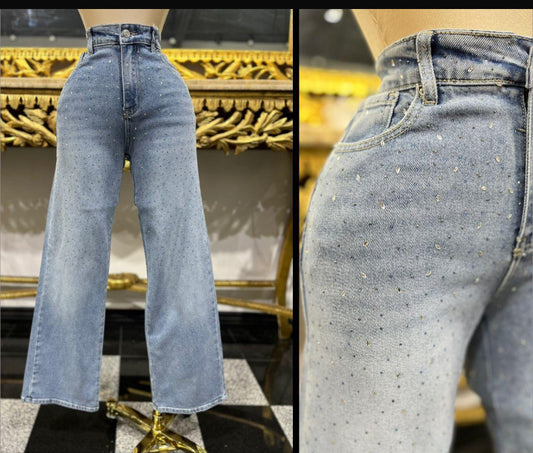 Ivon Rhinestone Jeans
