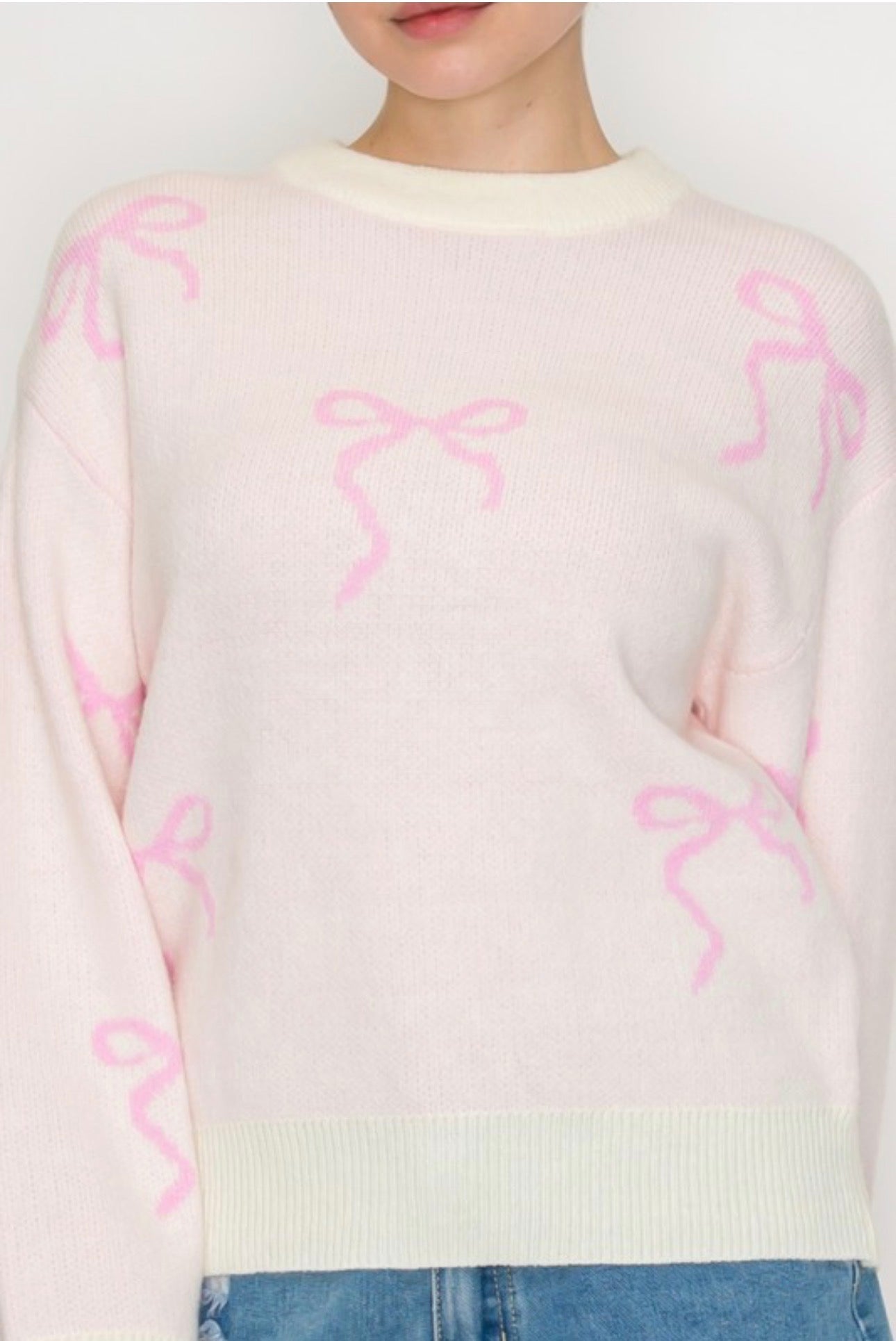 Skyla Bow Sweater