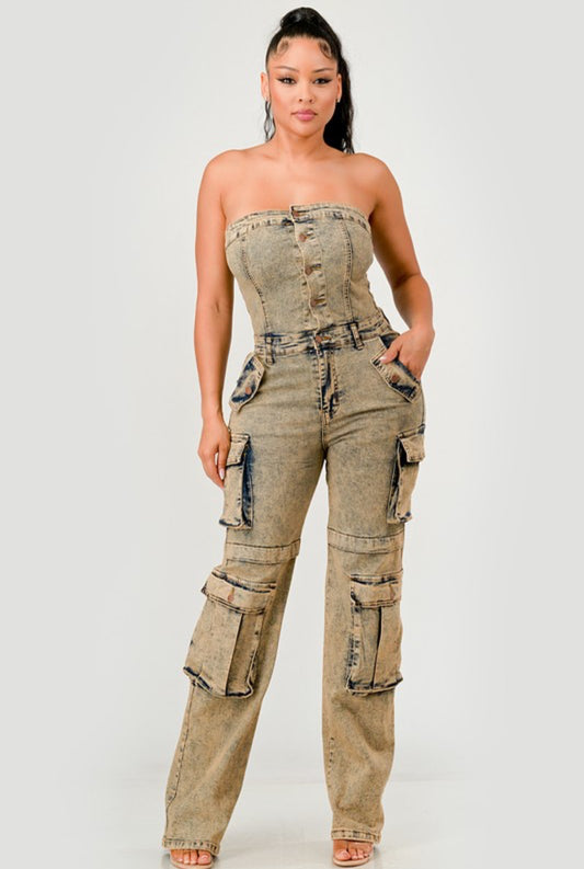 Mabel Jumpsuit Cargo