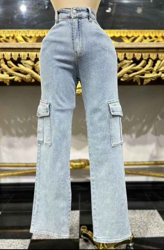 Marisol Denim Cargo