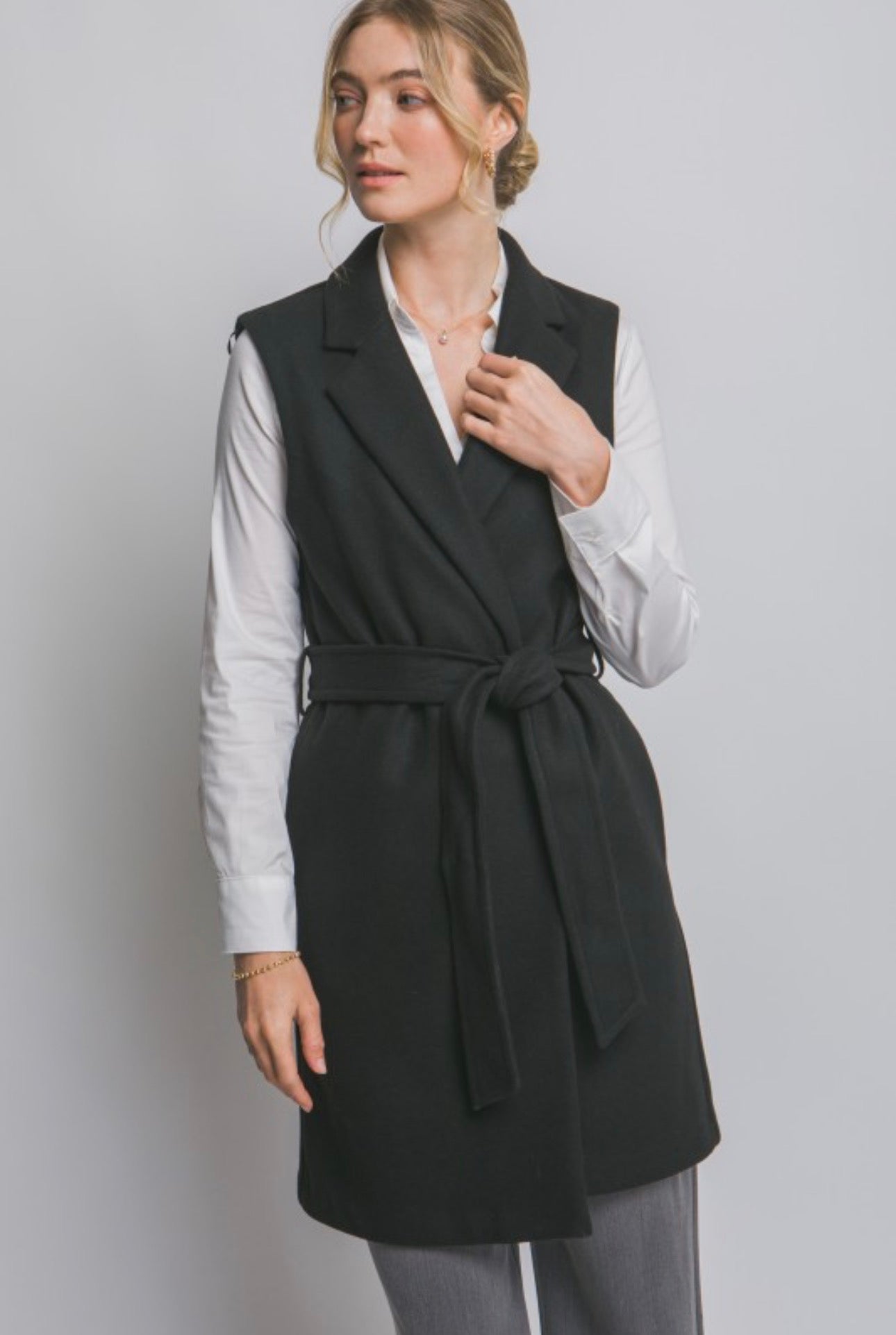 Renata Long Vest