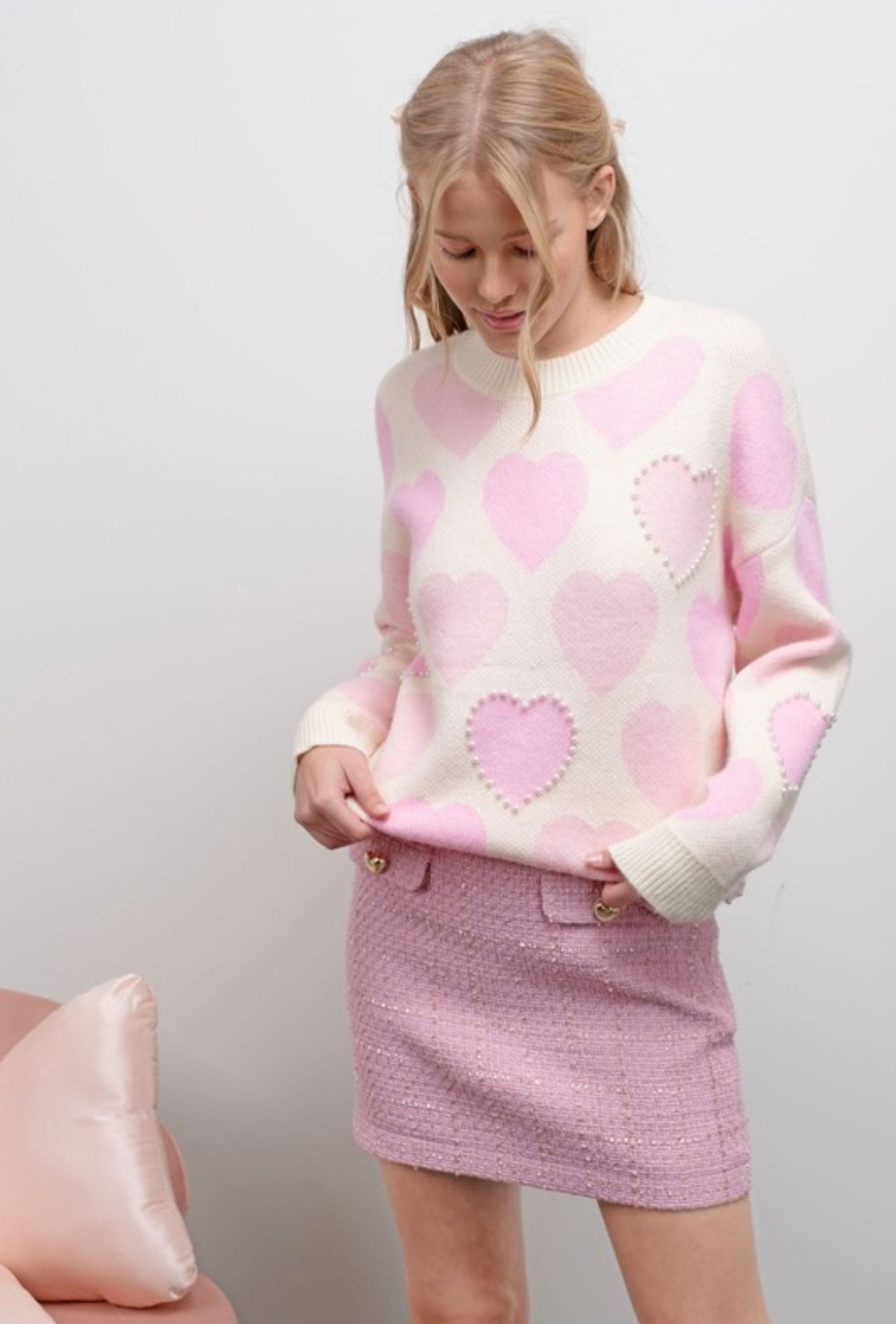 Carolina Heart Sweater