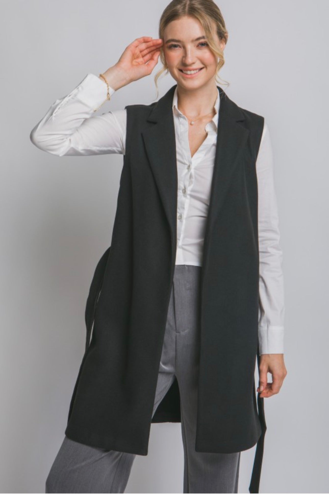 Renata Long Vest