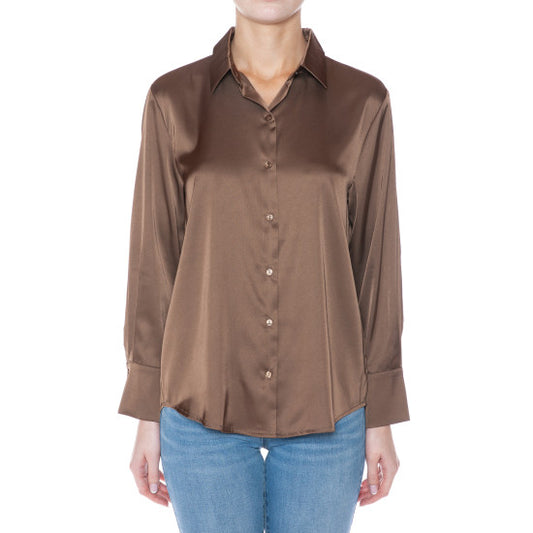Miranda Satin Blouse